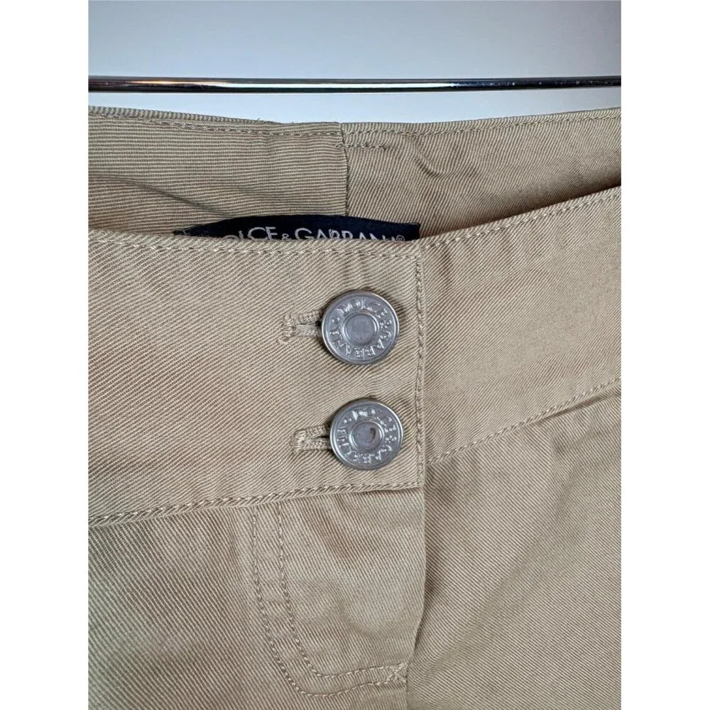 Dolce & Gabbana Womens Khaki Pants 29 waist - Picture 3 of 4